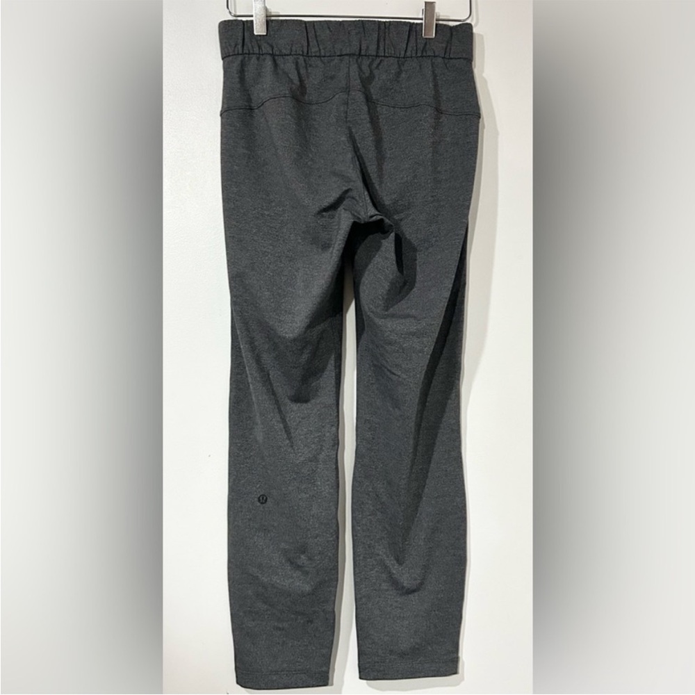 Lululemon Athletica On The Fly 7/8 Luxstreme Everday Pants Heathered Gray- Sz 4 - Picture 16 of 16